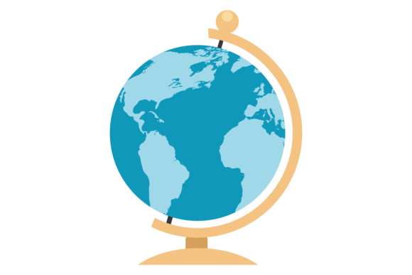 Globe Graphics for Crafts & Blogs