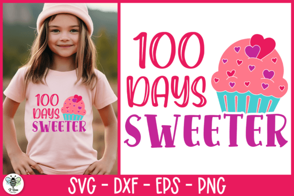 Graphics for Crafts: 100 Days Sweeter SVG Review