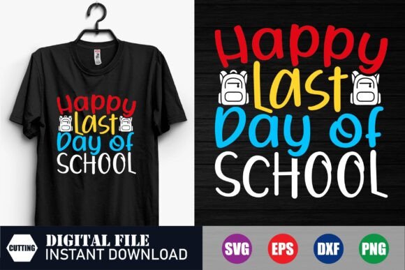 Last Day of School Shirts for Kids: Graphics for Crafts