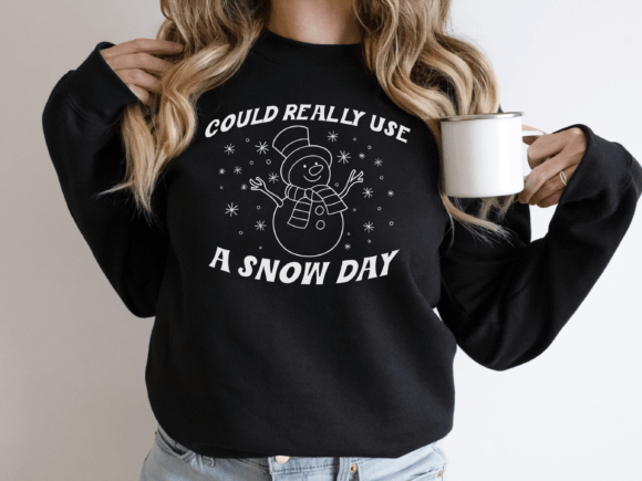 Proud Snow Day Teacher Graphics for Crafts