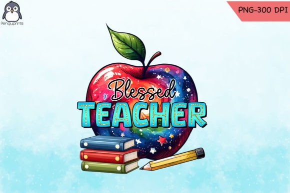 Review: Blessed Teacher Checker Design PNG