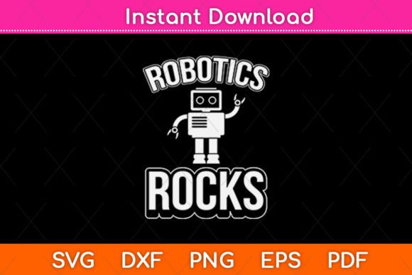 Robotics SVG for Crafts & Graphics