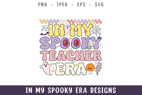 Spooky Teacher Graphics for Crafts & Blogs